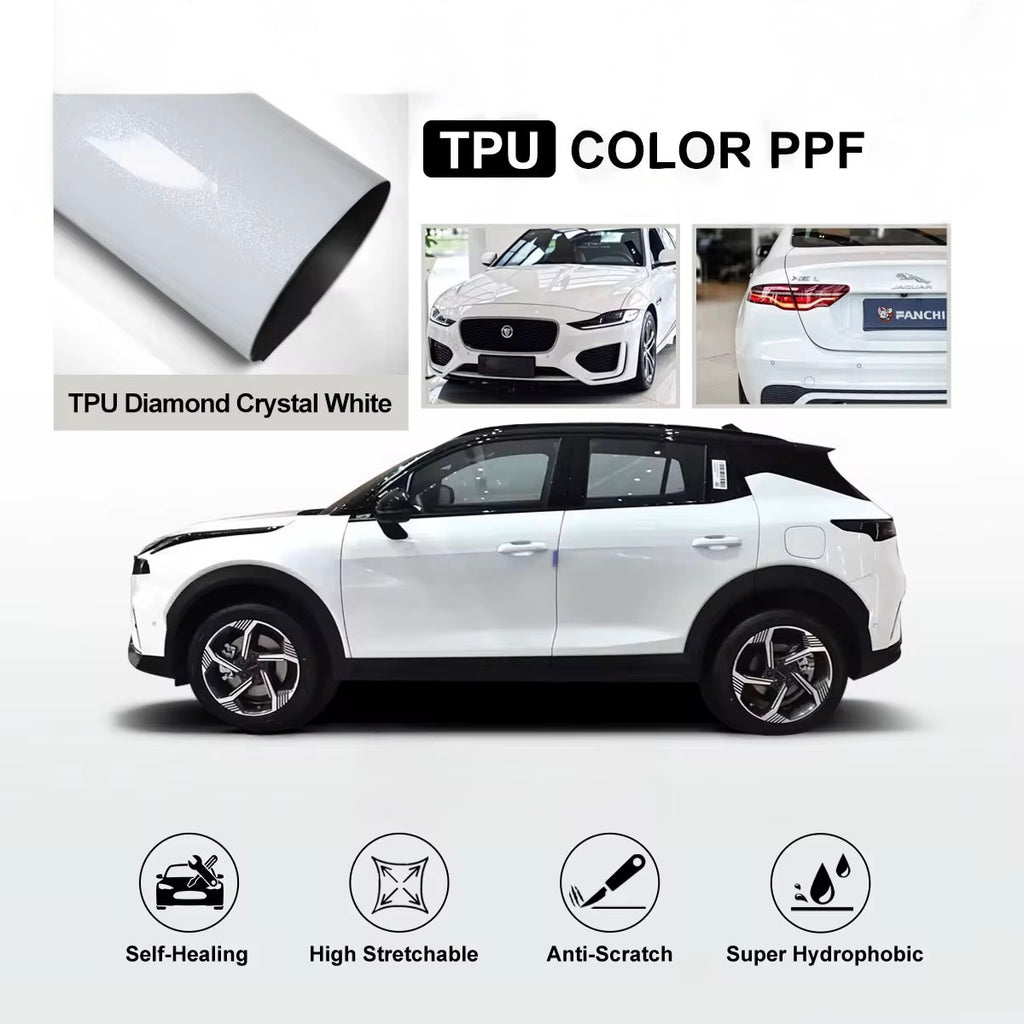 TPU Diamond Crystal White