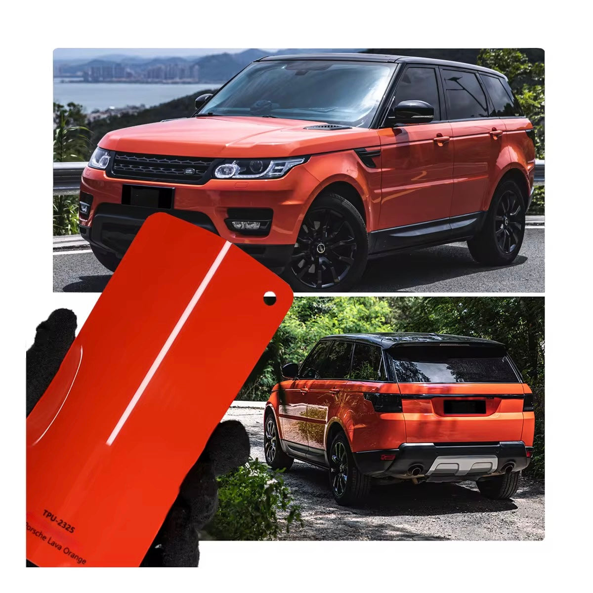 TPU Porsche Lava Orange