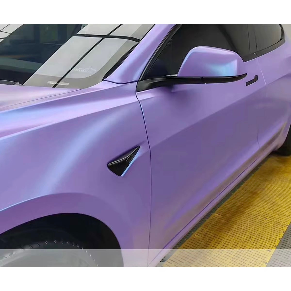 Satin Glacial Frost Blue