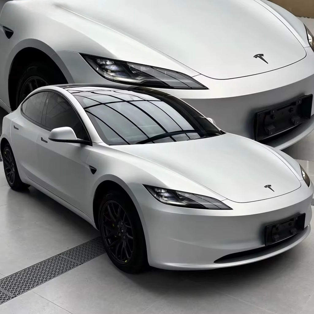 Satin Metallic Liquid Silver