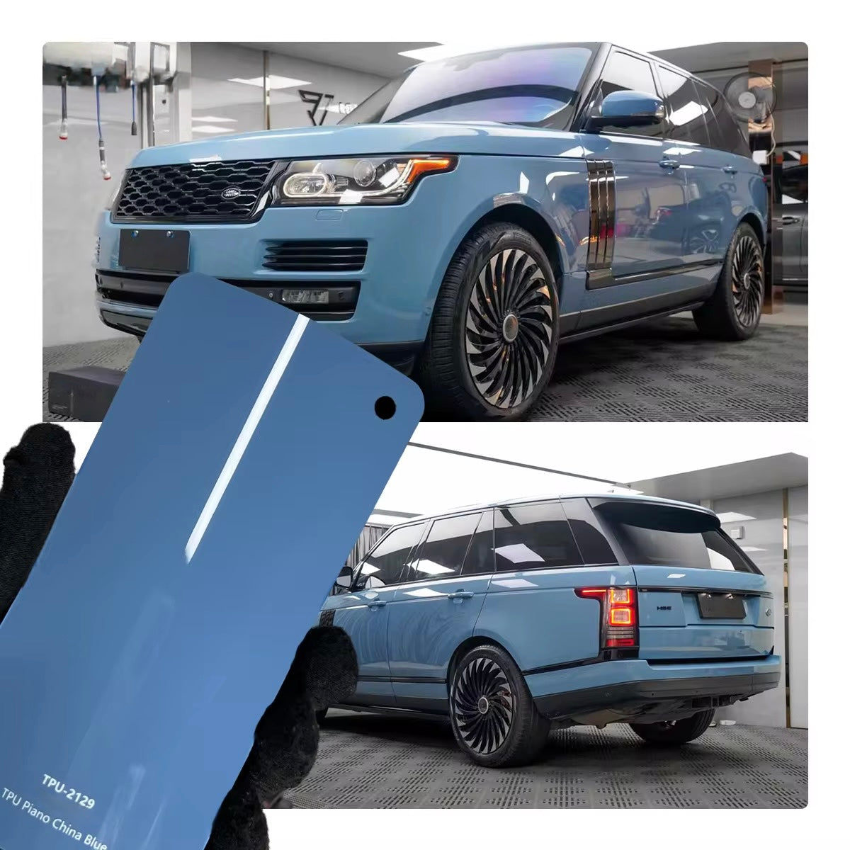 TPU Piano China Blue