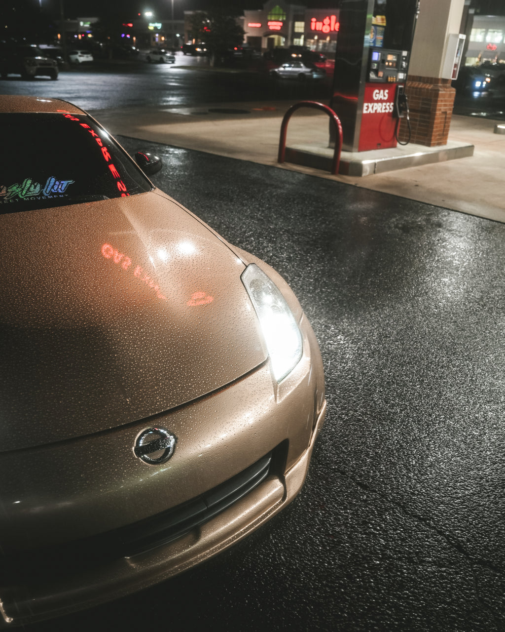 Satin Metallic Glossy Champagne