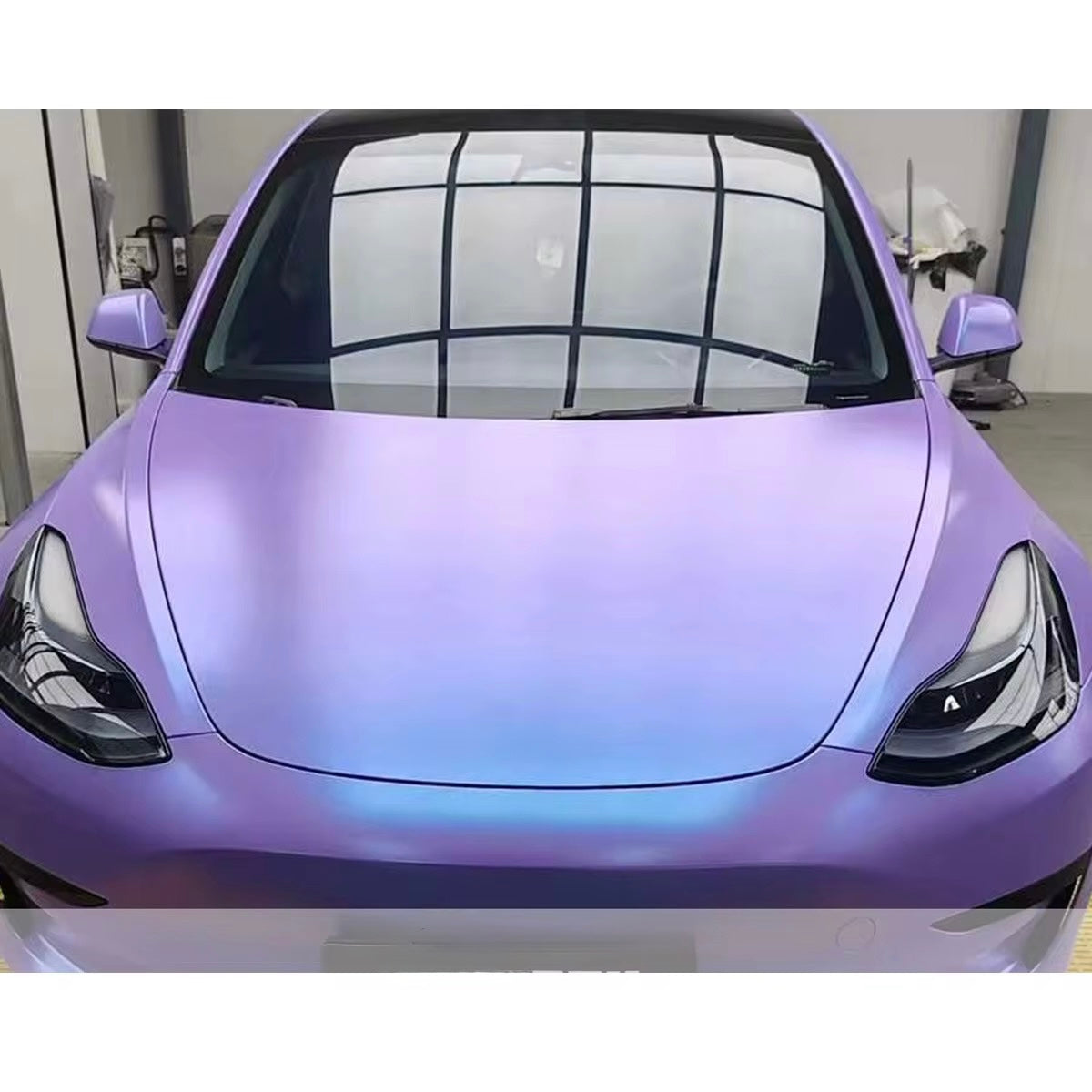 Satin Glacial Frost Blue