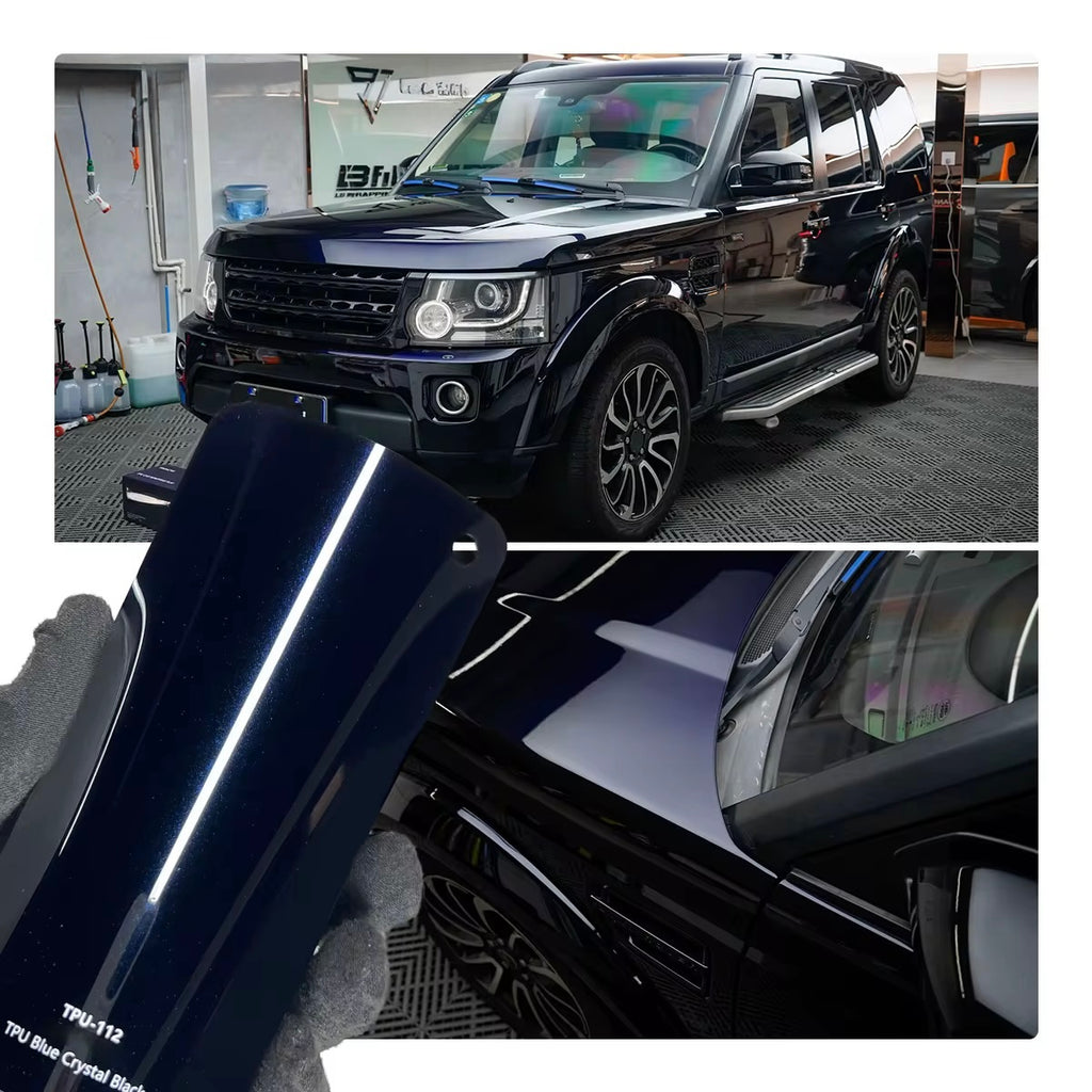 TPU Blue Crystal Black