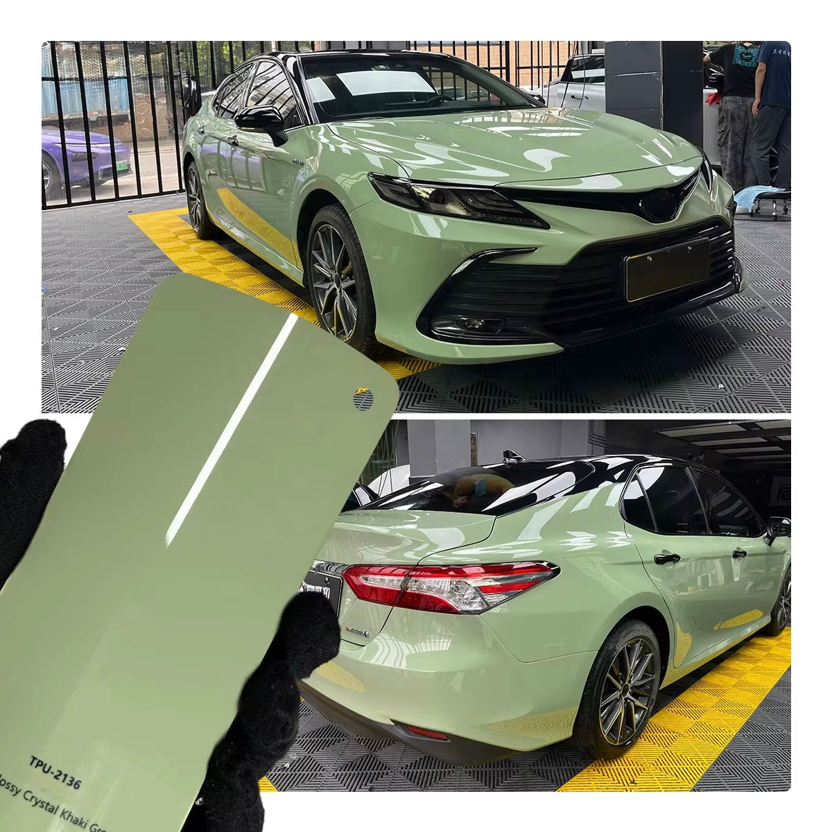 TPU Glossy Khaki Green