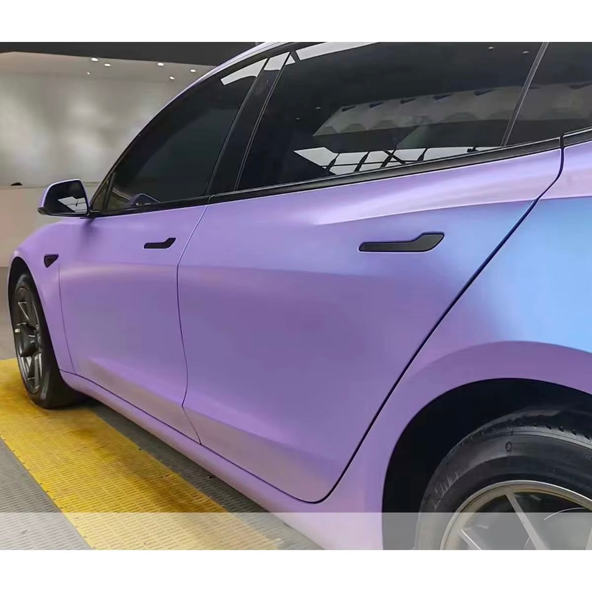 Satin Glacial Frost Blue